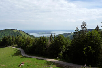 Lake Chiemsee in Bavaria, Germany