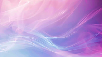 Naklejka premium Abstract photo with a pastel purple-pink-blue gradient, featuring smooth lines and a Pantone color background.