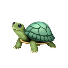 Obraz premium Turtle Emoji 
