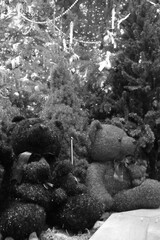 Bright Christmas and New Year Festive Mood Decoration Background