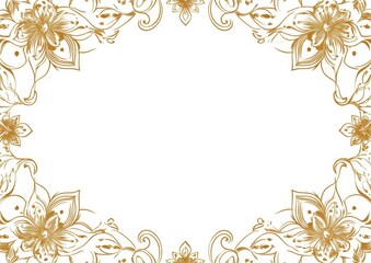 Free indian flower pattern rangoli background