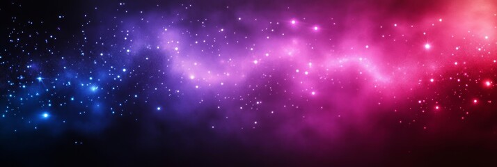 Obraz premium Cosmic Nebula: A Starry Night in Deep Space