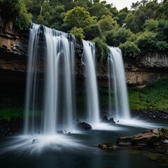 Fototapeta premium waterfall in the forest