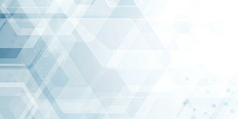 Abstract blue background with triangles