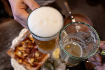 beers on the food 