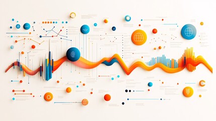Evolution of Economic Policies: A Modern Infographic Timeline