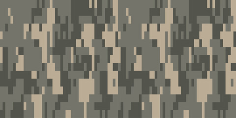 Army Seamless Camouflage, Modern Print Pattern That Was Used as the Default Camouflage Pattern Issued. Military Camouflage Patterns