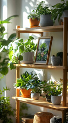 Sunlight Houseplants Home Decor Indoor Plants Greenery Photo
