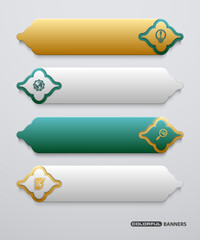 Solid infographic label set; infographic element