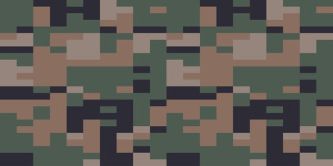 The Us Woodland Is a Camouflage Pattern That Was Used as the Default Camouflage Pattern Issued. Military Camouflage