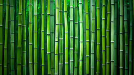 Obraz premium A bamboo wall background