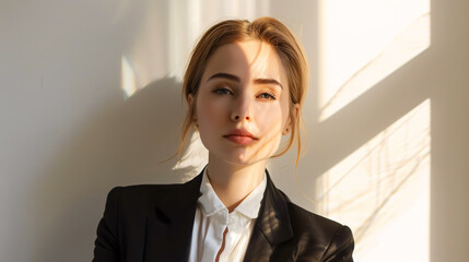 Portrait of a beautiful and confident businesswoman.