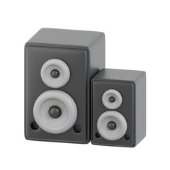 Fototapeta premium 3D Speaker, 3D Icon