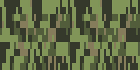 Desert Seamless Camo Graphic Print. Camouflage Seamless Pattern. Military Camouflage Uniform