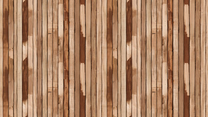 Fototapeta premium Reclaimed Plywood Texture: Plywood with a reclaimed, worn look featuring faded grain, rough patches, and light grey-brown tones, ideal for vintage and eco-friendly designs