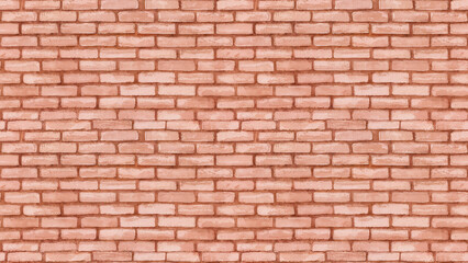 Obraz premium pale pink brick texture: close-up of light pink bricks with delicate texture and subtle warmth, perfect for a soft, vintage-inspired look in feminine and playful designs