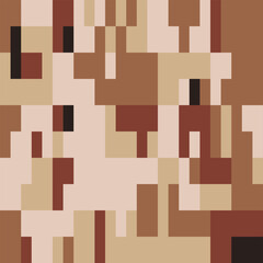 Army Seamless Camouflage, Modern Print Pattern That Was Used as the Default Camouflage Pattern Issued. Military Camouflage Jacket