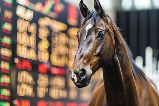 Businesswoman Analyzing Laptop Investment Graphs and IPO Analytics on Financial Bank Charts for Stock Trading and Data Analysis