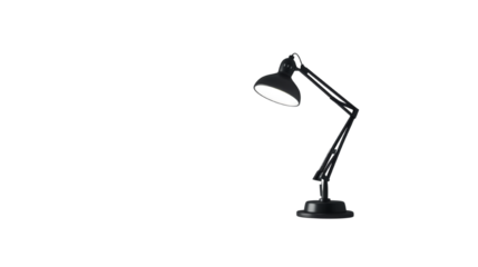 Desk lamp, transparent background PNG