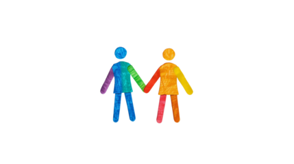 Diversity and inclusion symbol, transparent background PNG