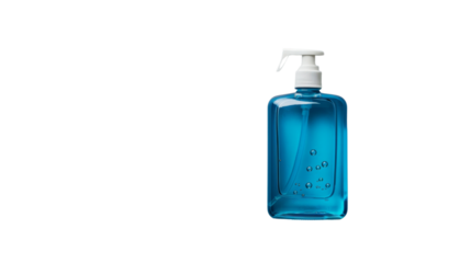 Hand sanitizer bottle, Transparent background, PNG