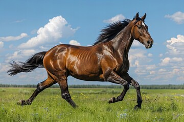 Fototapeta premium Underwater Life: Vibrant Tropical Fish Swimming on Coral Reef with Blue Water Background. Featuring Arabian Chromis and Lyretail Anthias in the Ocean