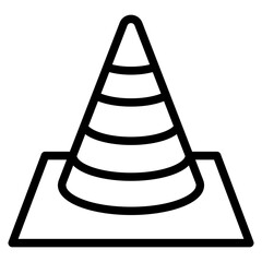 traffic cone icon