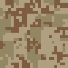 Camouflage Seamless Pattern. Trendy Style Camo, Repeat Print. Military Camouflage Codycross