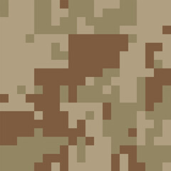 Camouflage Seamless Pattern. Trendy Style Camo, Repeat Print. Military Camouflage Clothing