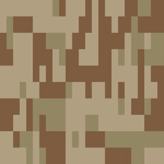 Army Camouflage Background, Classic Seamless Pattern, Military Camouflage Suit