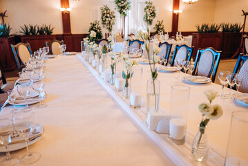wedding reception table