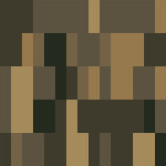Camouflage Pattern Background Seamless Vector Illustration. Classic Clothing Style Masking Camo Repeat Print. Military Camouflage Jacket