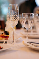 wedding table setting