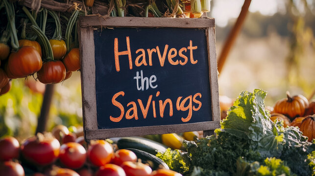 Harvest the Savings, Fall Pumpkin Sale for Seasonal