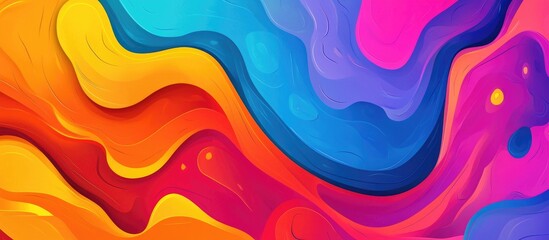 Vector Illustration Colorful Background