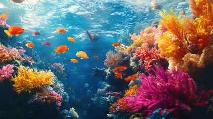 Vibrant Underwater Paradise