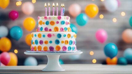 Exciting birthday bash with musical entertainment, a themed custom cake, and an atmosphere radiating happiness