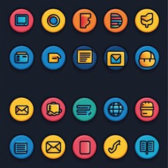 icons for web and mobile applications