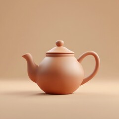 Serene Teapot - A Minimalist Ceramic Masterpiece