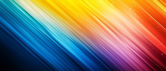 Obraz premium A tight shot of a multicolored wallpaper, adorned with stars and sparkles at its base