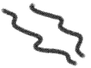 Cartoon effect lines steam