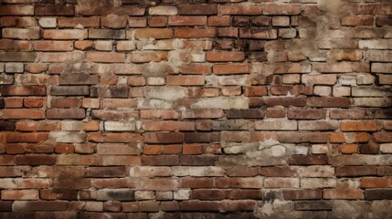 Obraz premium weathered brick wall pattern