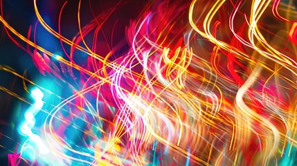 Abstract Light Light Line Light Colour Night Light