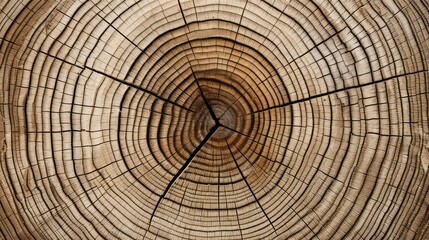 Naklejka premium age tree ring pattern