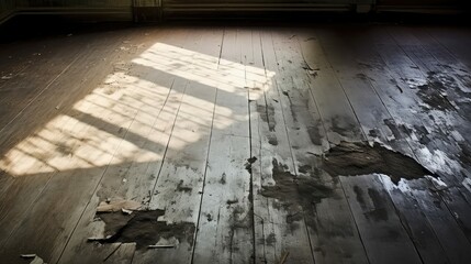 abandoned scratched wood