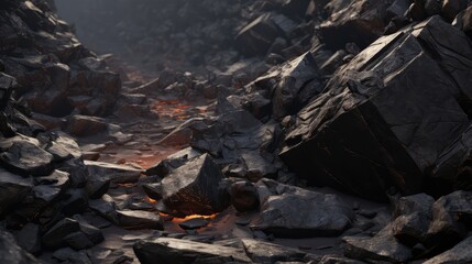 irregular bumpy texture