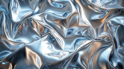 luxurious metallic background featuring chrome and glam textures that shimmer and reflect light, creating an opulent feel, ideal for conveying sophistication and elegance