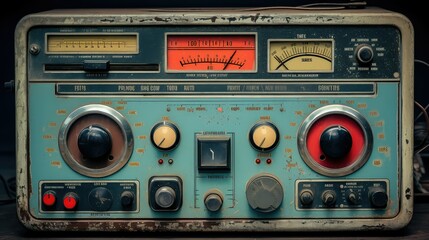 vintage retro boom box