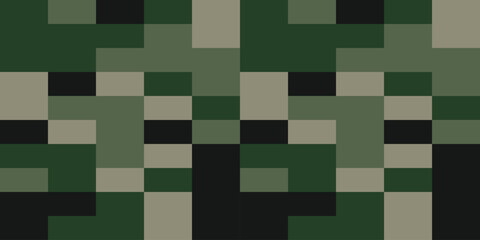 Army Camouflage Background, Classic Seamless Pattern, Military Camouflage Pants