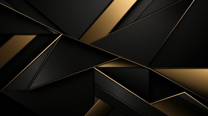 sleek gold and black background